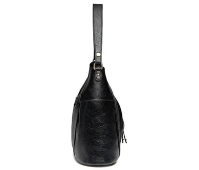 The Magic of Clara Blanche | Timeless Faux Leather Shoulder Bag 
