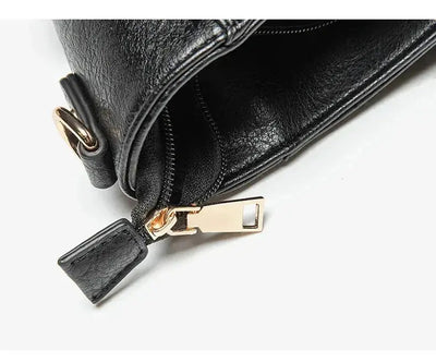 The Magic of Clara Blanche | Timeless Faux Leather Shoulder Bag 