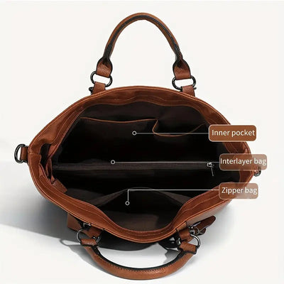 Classic Clara Elegance | Vintage Inspired Tote Bag 