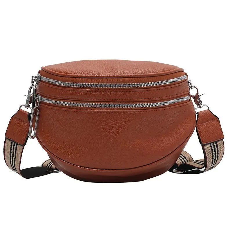 Clara Signature | Elegant Vegan Leather Crossbody Bag 