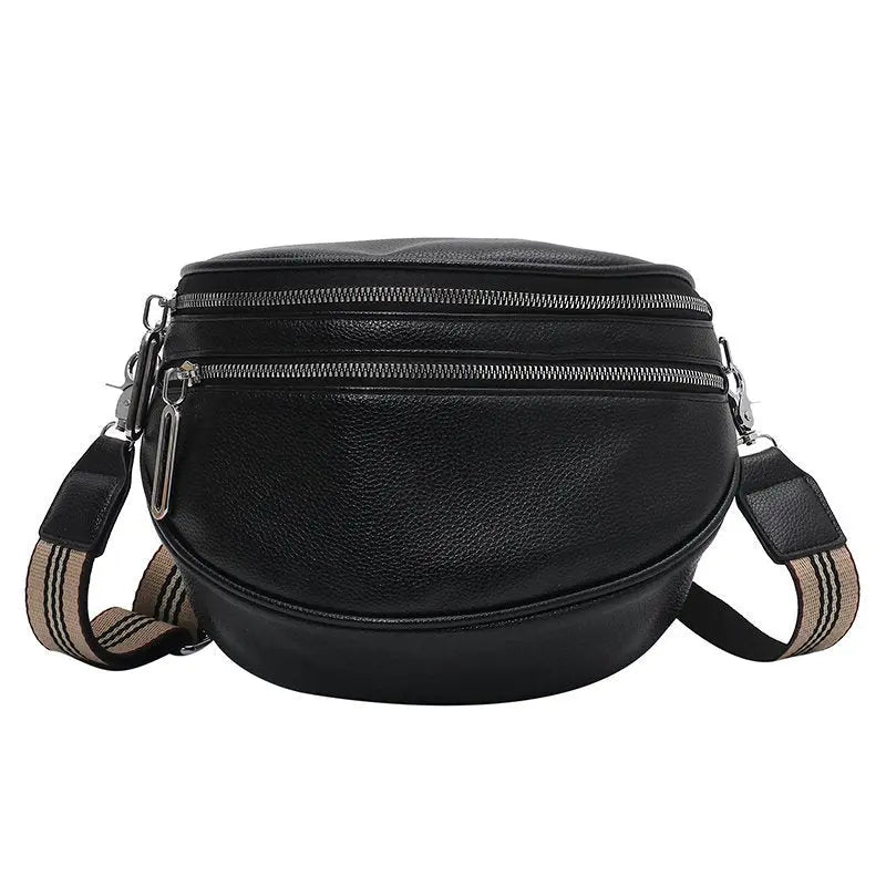 Clara Signature | Elegant Vegan Leather Crossbody Bag 
