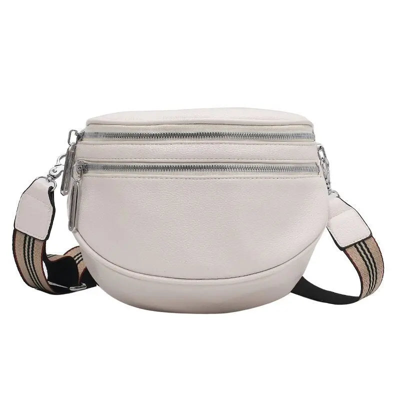 Clara Signature | Elegant Vegan Leather Crossbody Bag 