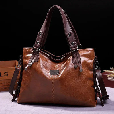 Clara's Journey | Full Leather Shoulder Bag 