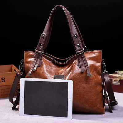 Clara's Journey | Full Leather Shoulder Bag 