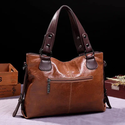Clara's Journey | Full Leather Shoulder Bag 