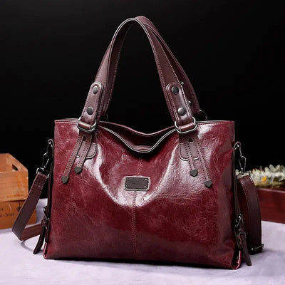 Clara's Journey | Full Leather Shoulder Bag 