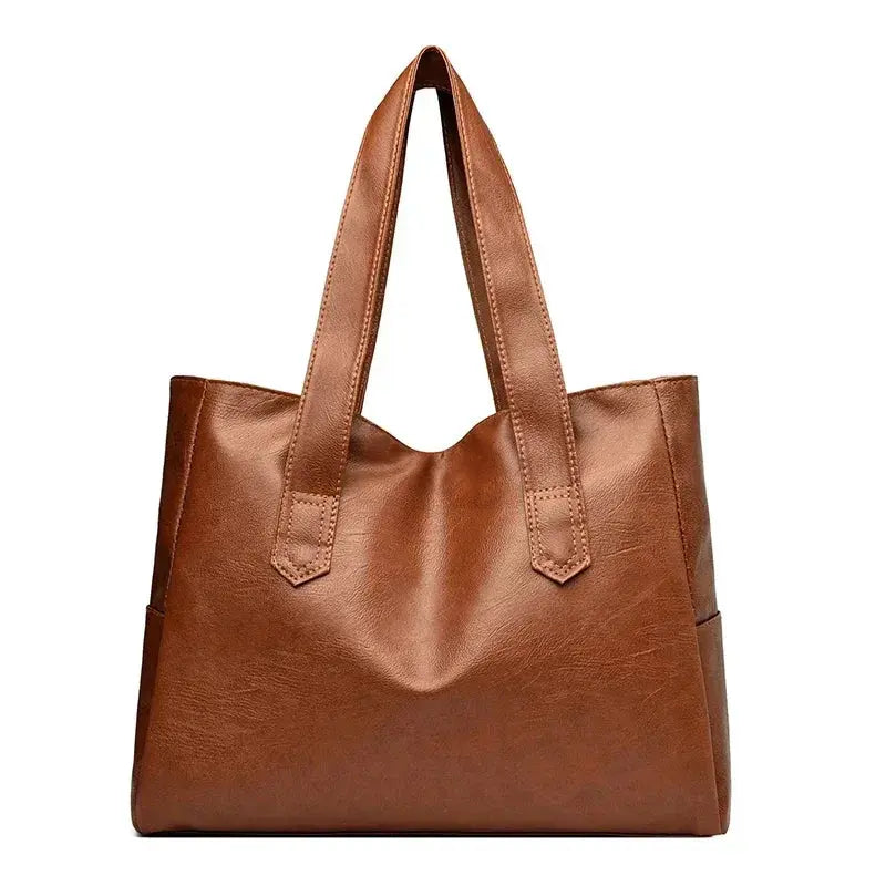 Clara's Simple Elegance | High-End Shoulder Bag 