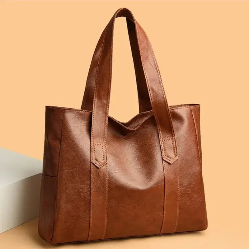 Clara's Simple Elegance | High-End Shoulder Bag 