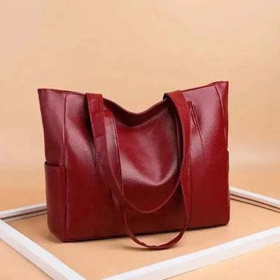 Clara's Simple Elegance | High-End Shoulder Bag 