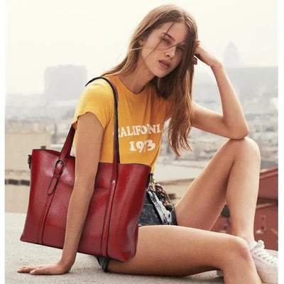 Clara Luxury Bag | Premium Genuine Leather Shoulder Bag 