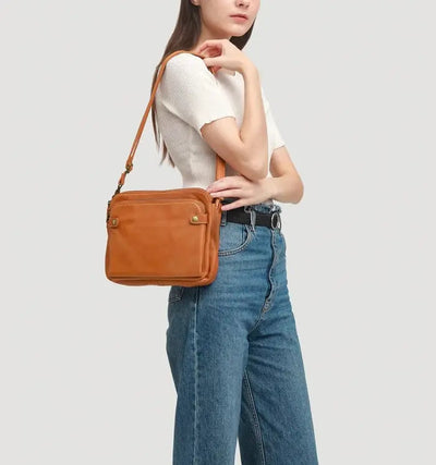 Clara Kim Masterpiece | Full Grain Leather Shoulder Bag 
