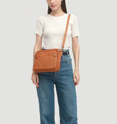Clara Kim Masterpiece | Full Grain Leather Shoulder Bag 