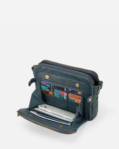 Clara Kim Masterpiece | Full Grain Leather Shoulder Bag 