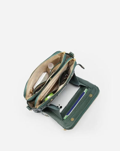 Clara Kim Masterpiece | Full Grain Leather Shoulder Bag 