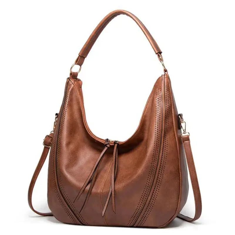 Clara's Timeless Versatility | Premium Leather Shoulder Bag 