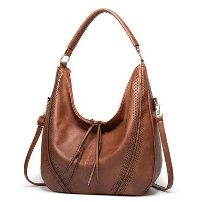 Clara's Timeless Versatility | Premium Leather Shoulder Bag 