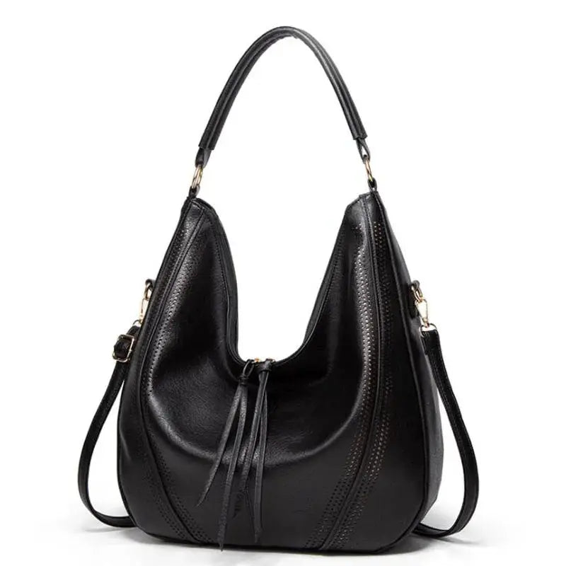 Clara's Timeless Versatility | Premium Leather Shoulder Bag 