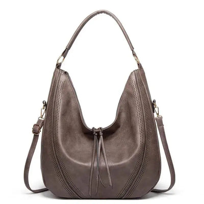 Clara's Timeless Versatility | Premium Leather Shoulder Bag 