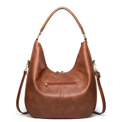 Clara's Timeless Versatility | Premium Leather Shoulder Bag 