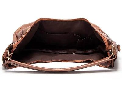 Clara's Timeless Versatility | Premium Leather Shoulder Bag 