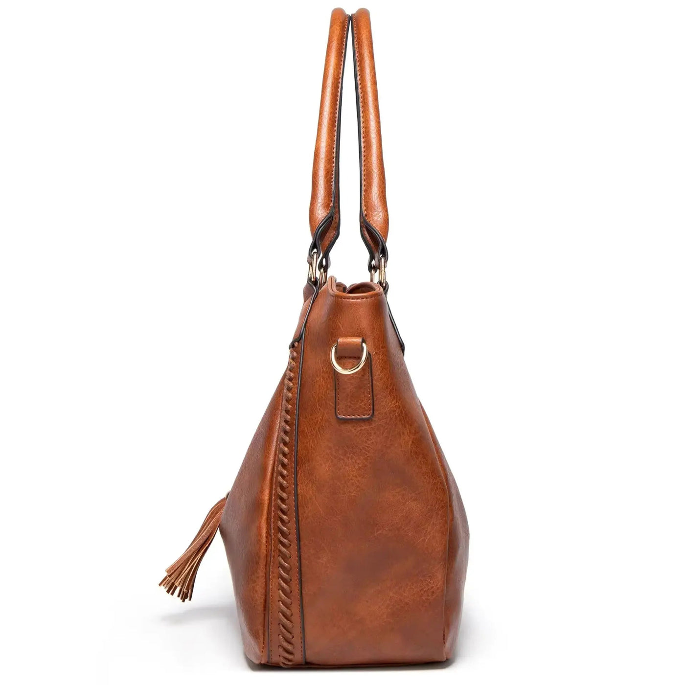 Clara's sophisticated elegance | Luxury leather shoulder bag 