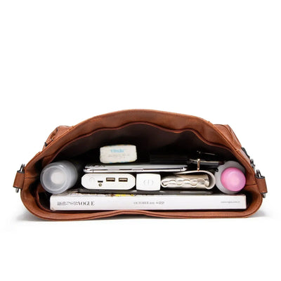 Classic Genuine Leather Everyday Bag | Priscilla Classic by Clara 