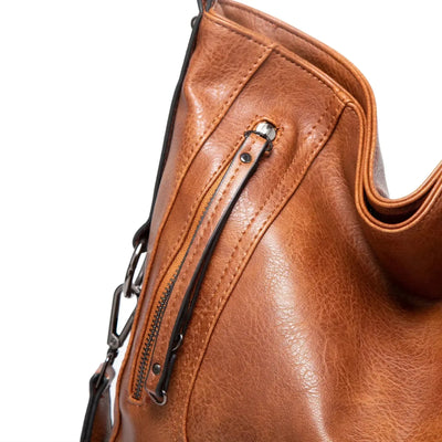 Classic Genuine Leather Everyday Bag | Priscilla Classic by Clara 