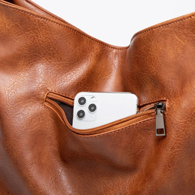 Classic Genuine Leather Everyday Bag | Priscilla Classic by Clara 