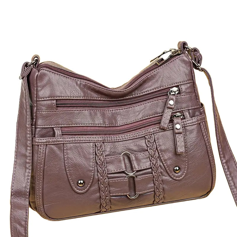 Clara Side Bag with Studs | Anti-Theft Side Bag