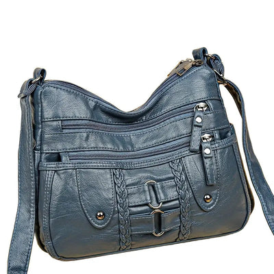 Clara Side Bag with Studs | Anti-Theft Side Bag