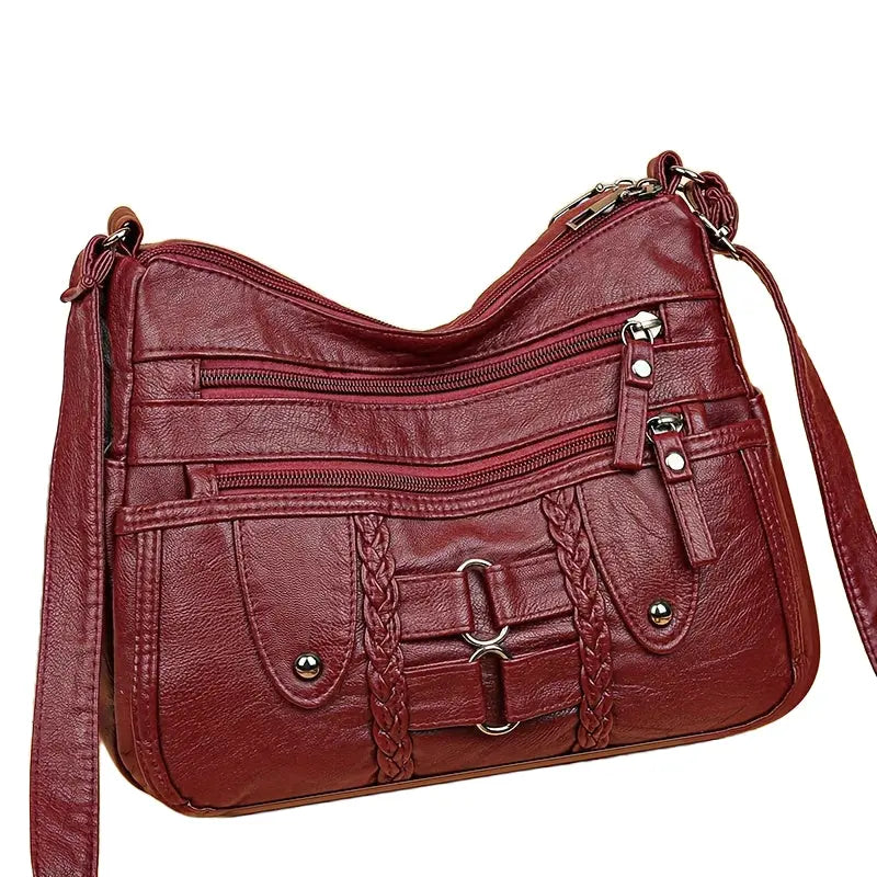 Clara Side Bag with Studs | Anti-Theft Side Bag