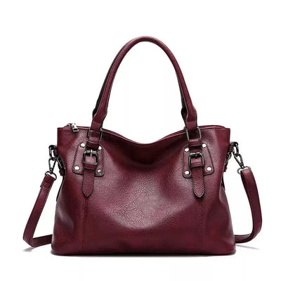 Clara Luxury Leather Shoulder Bag 