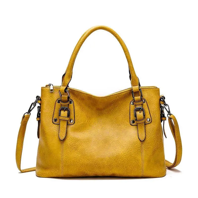 Clara Luxury Leather Shoulder Bag 