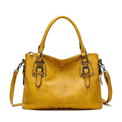 Clara Luxury Leather Shoulder Bag 