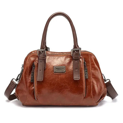 Clara Silk Bag | Luxury Genuine Leather Shoulder Bag 