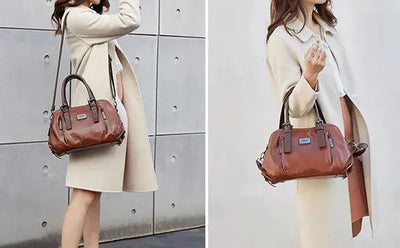 Clara Silk Bag | Luxury Genuine Leather Shoulder Bag 