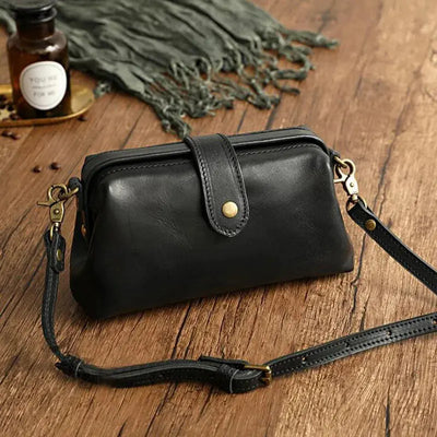 Clara Felissa Classic Bag | Vintage-Inspired Designer Leather Bag 