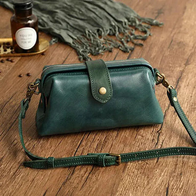 Clara Felissa Classic Bag | Vintage-Inspired Designer Leather Bag 