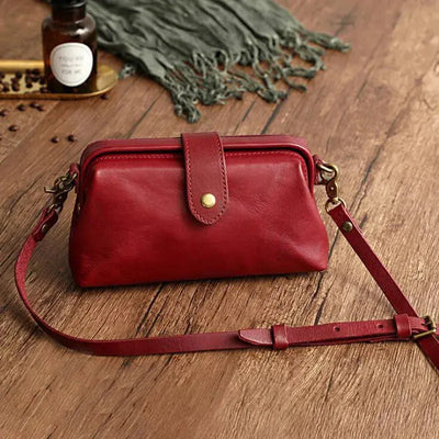 Clara Felissa Classic Bag | Vintage-Inspired Designer Leather Bag 