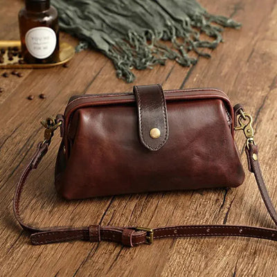 Clara Felissa Classic Bag | Vintage-Inspired Designer Leather Bag 