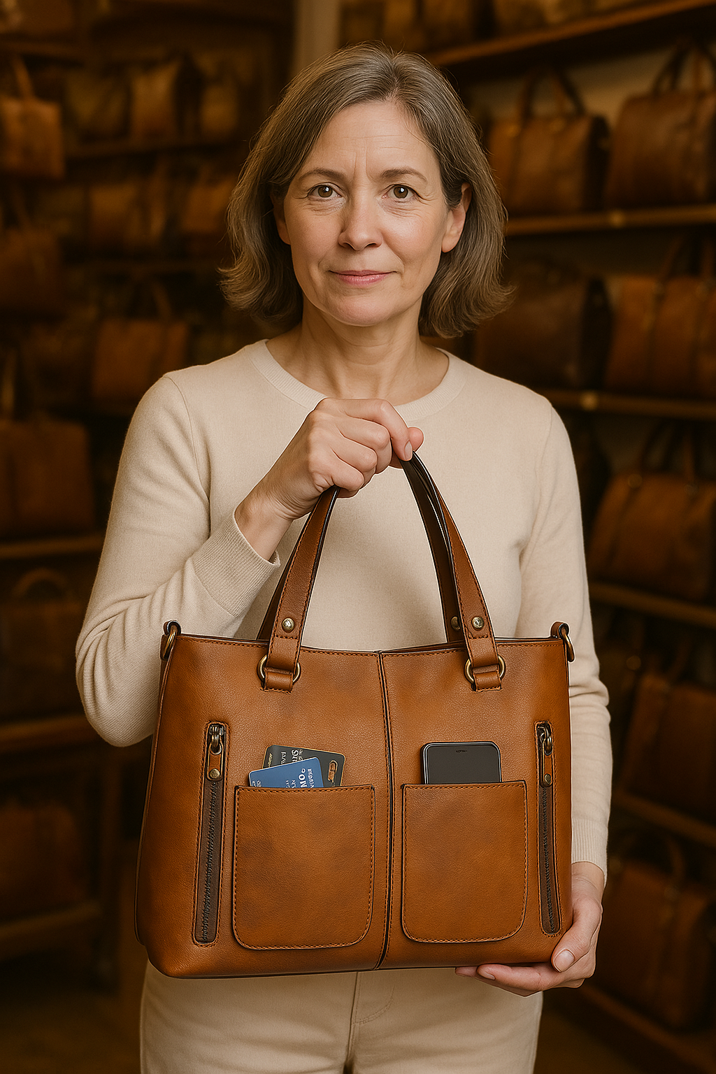 Clara Else Edition | Genuine Leather Crossbody Bag 