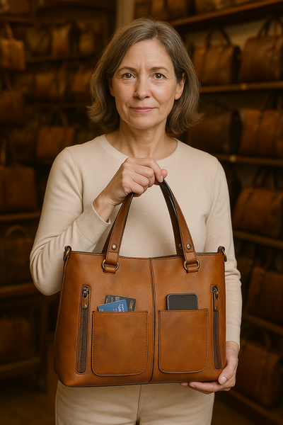 Clara Else Edition | Genuine Leather Crossbody Bag 
